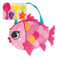 Pink Fish Tote & Sand Toys