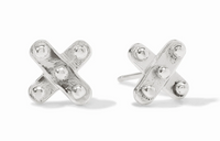 SoHo Demi X Stud | Silver