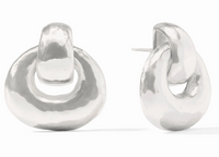 Avalon Doorknocker Earring | Silver