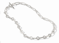 Palladio Link Necklace | Silver