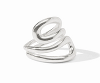 Wave Wrap Ring | Silver