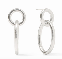 Catalina Link Earring | Silver