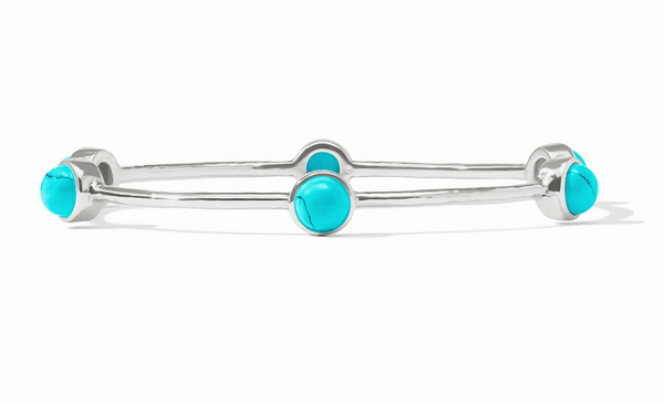 Milano Luxe Bangle | Small Turquoise