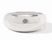 Catalina Statement Hinge Bangle | Silver