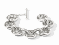 Cannes Demi Link Bracelet | Silver