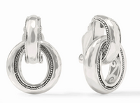 Cannes Doorknocker Clip Earring