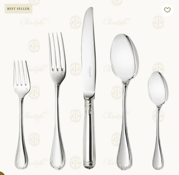 Malmaison 5PC Place Setting | Silver Plate