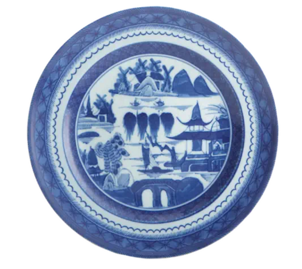 Blue Canton Dessert Plate