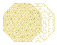Topiary & Asian Cane Placemat | Sunny