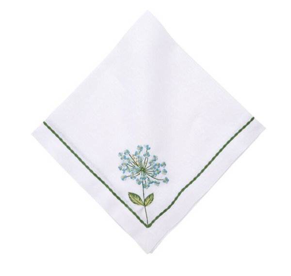 Alium Burst Napkin | Aqua