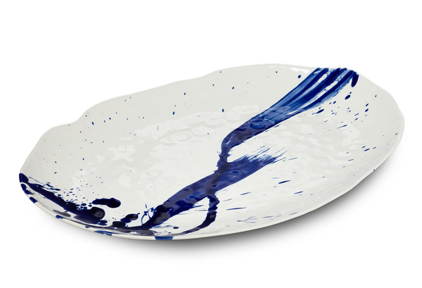 Burlington Oval Platter | Artisan Blue