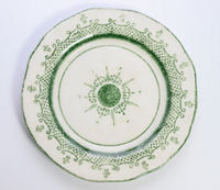 Burano Dinner Plate | Green