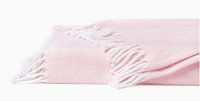 Celine Throw | White Carnation