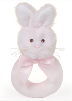 Lil 'Bunny Ring Rattle | Pink