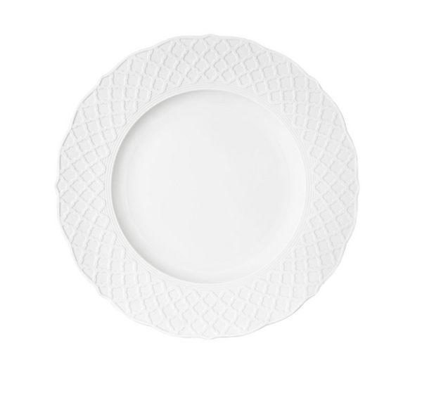 Empire Dessert Plate | White