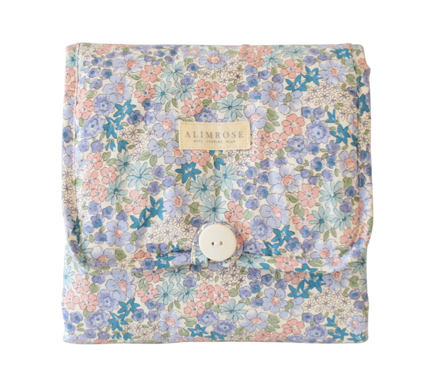 Little Traveller Change Mat | Liberty Blue