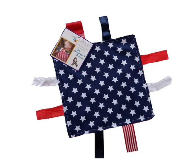 Crinkle Toy Lovey | American Flag