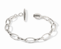 Solara Link Bracelet | Silver
