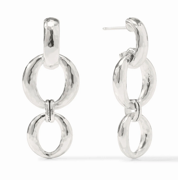 Solara Orbit Earrings | Silver