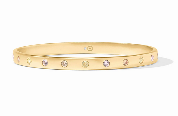 Rainbow Champagne Radiance Bangle | Medium