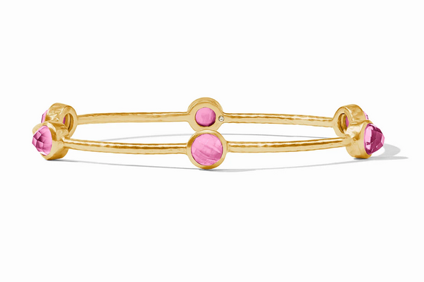 Milano Luxe Bangle Iridescent Tourmaline Pink | Small