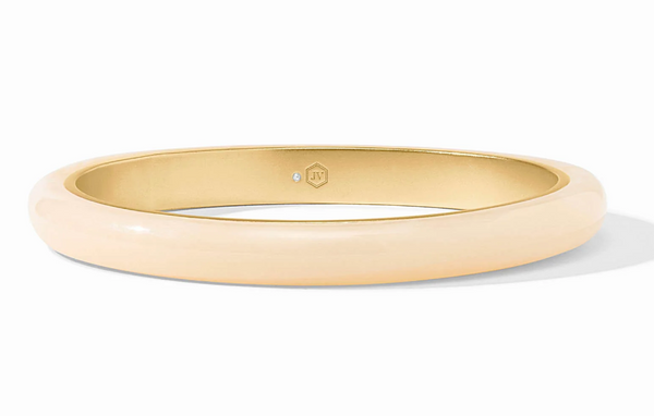 Madison Statement Ivory Bangle | Small