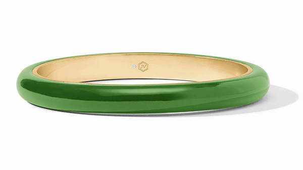 Madison Statement Palmetto Green Bangle | Small