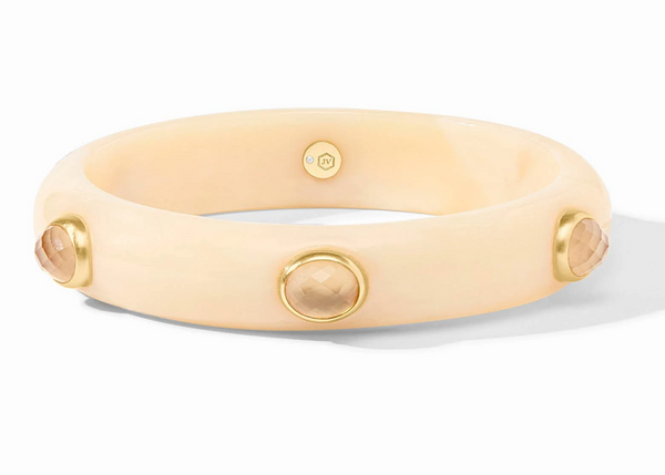 Carnaby Stone Ivory Bangle | Small