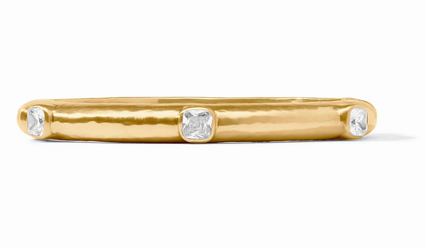 Catalina Stone Hinge Bangle | Cubic Zirconia