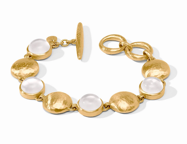 Solara Stone Bracelet | Iridescent Clear Crystal
