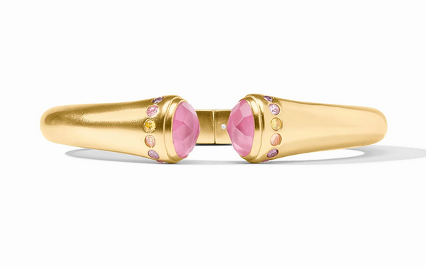 Rainbow Demi Cuff | Iridescent Tourmaline Pink