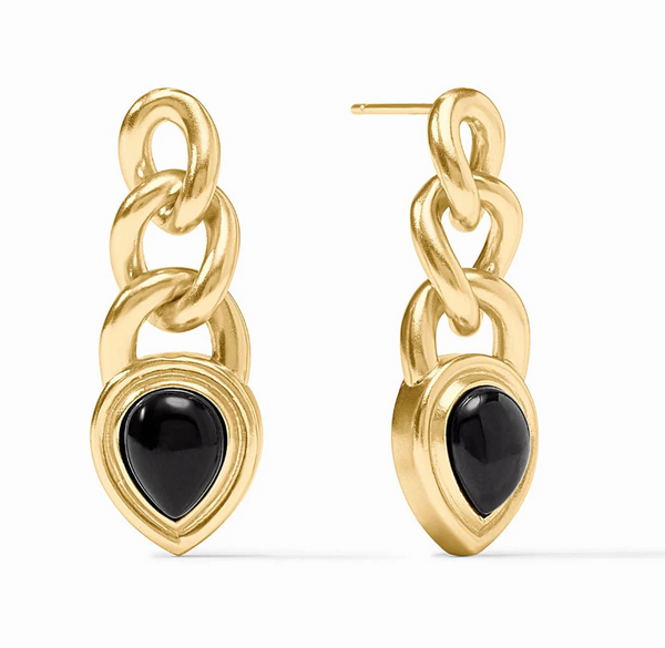 Dolce Earrings | Obsidian Black
