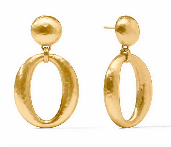 Solara Orbit Statement Earrings | Gold