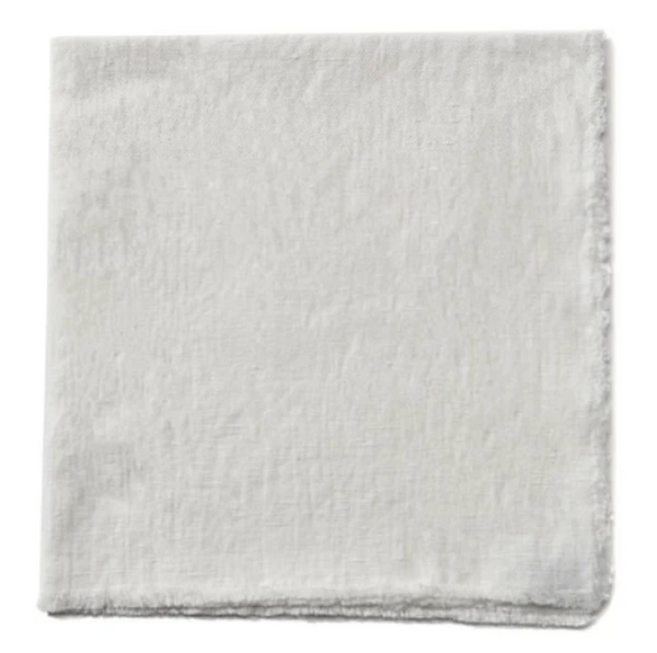 Washed Fringe Edge Tablecloth | Natural