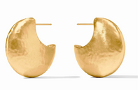 Solara Gold Hoop | Medium