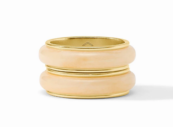 Carnaby Ivory Duet Ring | Size 6