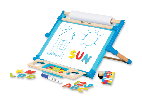 Double-Sided Magnetic Tabletop Easel