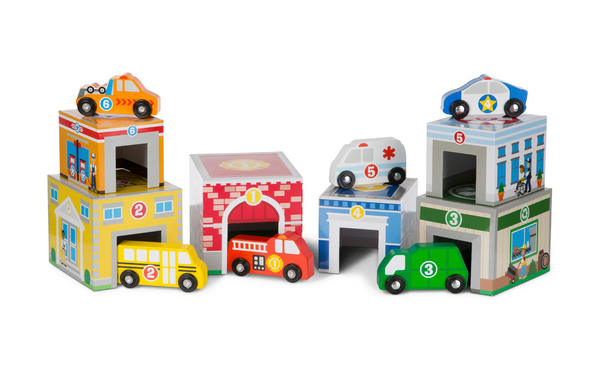 Nesting & Sorting Buildings and Vehicles