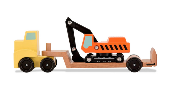 Trailer & Excavator