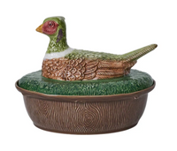 Forest Walk Pheasant Baker w/Lid