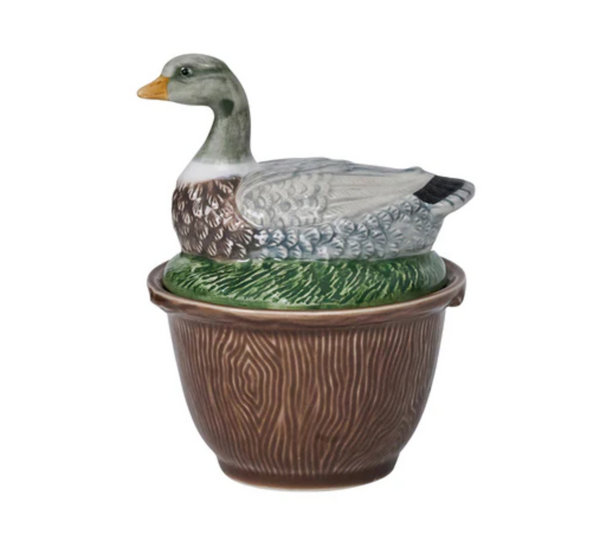 Forest Walk Duck Bowl w/Lid