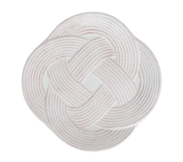 Le Panier Mystic Knot Dessert/Salad Plate | White