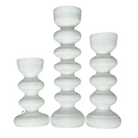 Candlestick Small | Off White