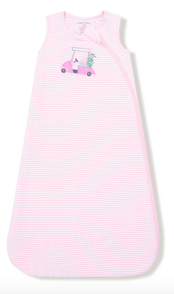 Baby Golf Carts Pink Sleep Bag | 6-18mo