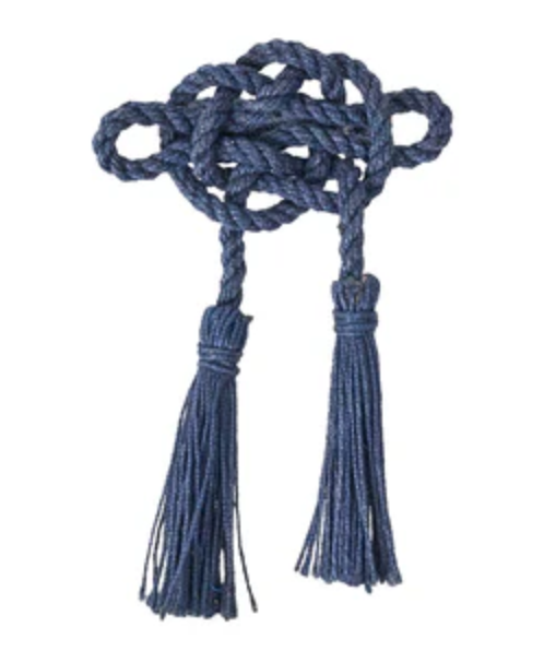 Mystic Knot Napkin Ring | Navy
