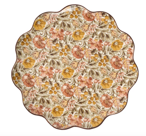 Willa Cocktail Plate | Amber