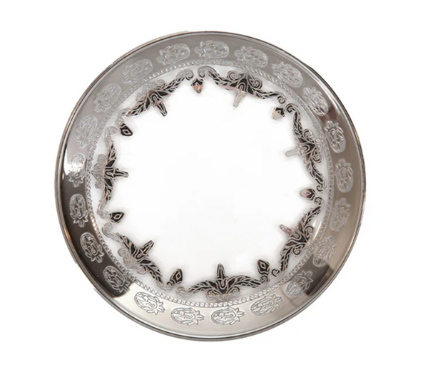 Vetro Bread Plate | Platinum