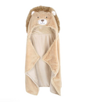 Goldie Lion Hooded Blanket