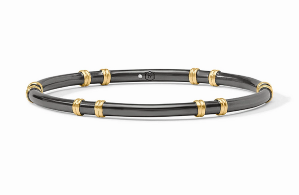 Tribeca Stacking Bangle Medium | Mixed Metal