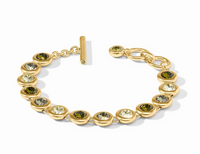 Rainbow Tennis Bracelet | Shades of Jade
